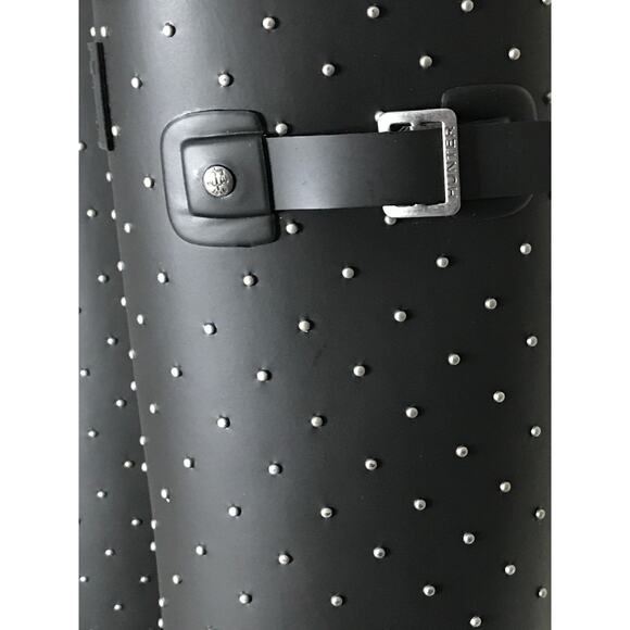 Saint Laurent x Hunter Studded Rain Boots Size‎ 9 - Picture 10 of 16